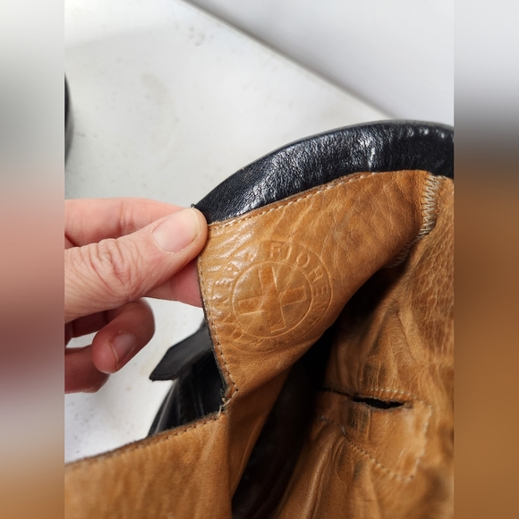 Fiorentini + Baker Eli Eternity Biker Boots Black Leather Ankle Boots Size 6 - Picture 11 of 12